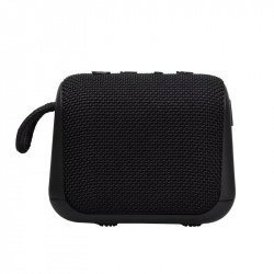 Aiwa Bocina Portátil AWKF3B, Bluetooth, Inalámbrico, 5W RMS, Negro - Resistente al Agua 