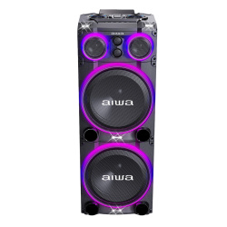 Aiwa Bocina AWPOC15, Bluetooth, Alámbrico/Inalámbrico, 240W RMS, USB, Negro 