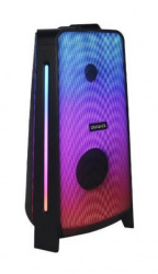 Aiwa Bocina Portátil AWPOK400LD, Bluetooth, Inalámbrico, 50W RMS, Negro 