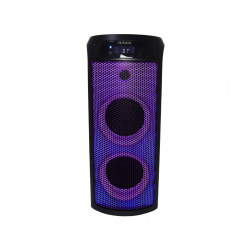 Aiwa Bocina Portátil AWPOK7D, Bluetooth, Inalámbrico, 400W RMS, Negro 