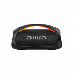 Aiwa Bocina Portátil AWS544BT, Bluetooth, Alámbrico/Inalámbrico, USB-C, 110W, Negro - Resistente al Agua 