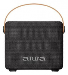 Aiwa Bocina Portátil AWS70BTB, Bluetooth, Inalámbrico, 7W, Negro 