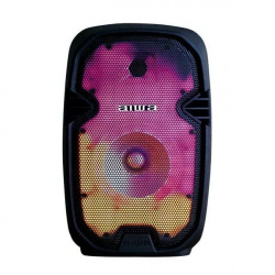 Aiwa Bafle AWSP08TWL, 8”, Bluetooth, Inalámbrico, 15W RMS, Negro 