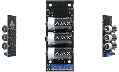 AJAX Módulo Inalámbrico 28318, para Cableado, 3x 3V CR123A 