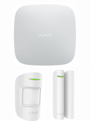 AJAX Kit Sistema de Alarma Starter ST-1-1, Inalámbrico, Incluye Hub 2 Plus/Sensor de Movimiento/Contacto Magnético 