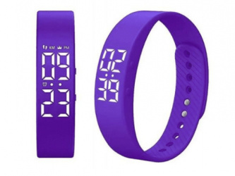 Aktion Smartwatch RJBRACELETTFSMD, Bluetooth, Morado 