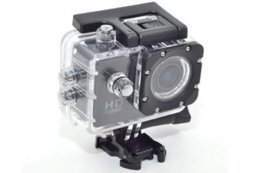 Cámara Deportiva Aktion TSB2, 12MP, Full HD, MicroSD, Negro 