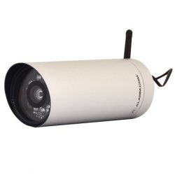 Alarm.com Cámara IP Bullet IR para Exteriores ADC-V720W, Inalámbrico, 1280 x 800 Pixeles, Día/Noche 