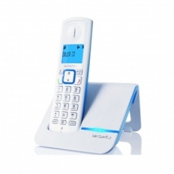Alcatel Teléfono Inalámbrico F200 Voice, DECT, Blanco 