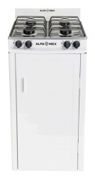 Alfa Parrilla de Gas 212B, 4 Quemadores 