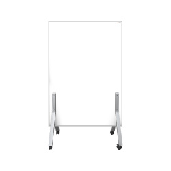 Alfra Pintarrón Móvil Nex Doble Superficie, 150 x 110cm, Blanco 