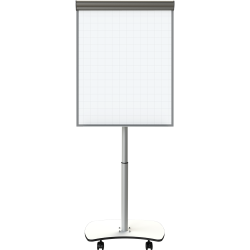 Alfra Pintarrón Metálico Borrado en Seco, 90 x 70cm, Blanco 