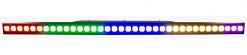 Alien Barra de Luz BARRA ROCKET, Interiores, RGB, 36 Led's, Negro 
