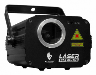 Alien Proyector de Luz VÍA RGB 2W, Auto/DMX/Maestro-Esclavo, RGB, 50W, 1 Pieza  