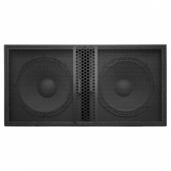 Alien Pro Subwoofer Doble Activo Pro SP218, Alámbrico, 1000W, 18”, Negro 