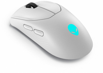 Mouse Gamer Alienware Óptico AW720M, Alámbrico/Inalámbrico, Bluetooth/USB-C, 26.000DPI, Blanco 