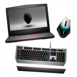 Laptop Gamer Alienware 15 R3 15.6'', Intel Core i5-7300HQ 2.50GHz, 8GB, 1TB, NVIDIA GeForce GTX 1060, Windows 10 Home 64-bit, Negro/Plata ― incluye Teclado Gamer AW768, Mouse Gamer AW558 y Reposa Manos 