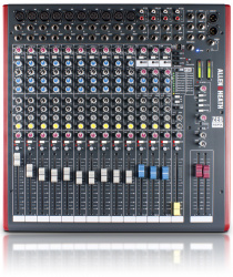 Allen & Heath Mezcladora Pasiva ZED-16FX, 10 Canales, XLR, USB 