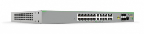 Switch Allied Telesis Fast Ethernet AT-FS980M-28PS-10, 24 Puertos 10/100Mbps + 4 Puertos SFP, 12.8 Gbit/s, 16.000 Entradas - Administrable 