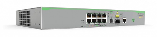 Switch Allied Telesis Fast Ethernet AT-FS980M/9PS-10, 8 Puertos 10/100Mbps + 1 Puerto SFP, 3.6Gbit/s, 16.000 Entradas - Administrable 