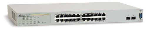 Switch Gigabit Ethernet WebSmart, 24 Puertos 10/100/1000Mbps + 4 Puertos SFP, 8000 Entradas - Gestionado 