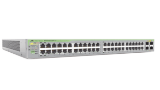 Switch Allied Telesis AT-GS950/52PS-V2-10, 48 Puertos Gigabit Ethernet 10/100/1000 24 x PoE+ 150W, 4 Puertos SFP, 104 Gbit/s, 8192 Entradas, Administrado 