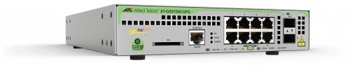 Switch Allied Telesis Gigabit Ethernet CentreCOM GS970M, 8 Puertos PoE 10/100/1000Mbps + 2 Puertos SFP, 20 Gbit/s, 16.000 Entradas - Administrable 