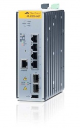 Switch Allied Telesis Gigabit Ethernet IE200, 4 Puertos 10/100/1000Mbps + 2 Puertos SFP, 12 Gbit/s, 2000 Entradas - Administrable 