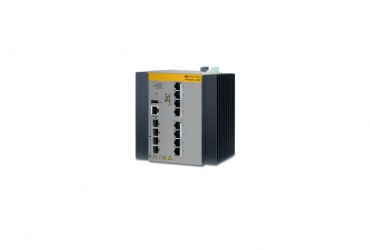 Switch Allied Telesis Gigabit Ethernet AT-IE300-12GP-80, 8 Puertos 10/100/1000Mbps + 4 Puertos SFP, 24 Gbit/s, 16.000 Entradas - Administrable 