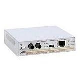 Allied Telesis Convertidor de Medios Fast Ethernet a Fibra Óptica ST, 100 Mbit/s, 2Km 
