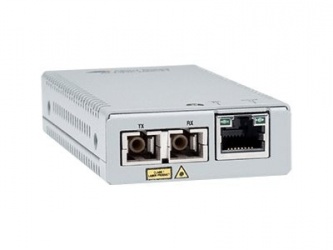 Allied Telesis Convertidor de Medios Gigabit Ethernet a Fibra Óptica SC Monomodo, 1000 Mbit/s, 10Km 