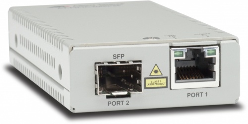 Allied Telesis Convertidor de Medios Gigabit Ethernet a Fibra Óptica SFP, 1000 Mbit/s, 500m 