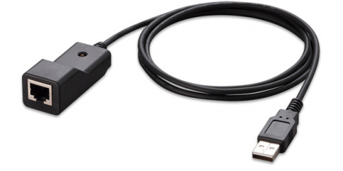 Allied Telesis Cable Adaptador USB A Macho - RJ-45 Hembra, 1.2 Metros, Negro 