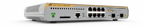 Switch Allied Telesis Gigabit Ethernet AT-X230-10GT-10, 8 Puertos 10/100/1000Mbps + 2 Puertos SFP, 20Gbit/s, 16.000 Entradas - Administrable 