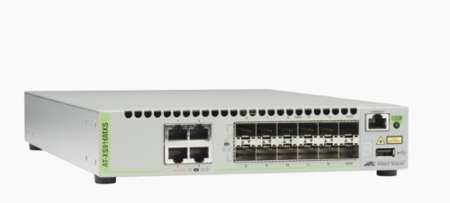 Switch Allied Telesis Gigabit Ethernet XS916MXS Capa 3 Stacking, 4 Puertos 100/1000/10000Mbps + 12 Puertos SFP/SFP+, 320 Gbit/s, 16.000 Entradas - Administrable 