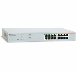 Switch Allied Telesis  Gigabit Ethernet AT-GS900/16, 16 Puertos 10/100/1000Mbps, 1 Gbit/s, 16 Entradas - No Administrable 