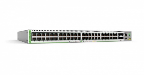 Switch Allied Telesis Gigabit Ethernet GS980M/52-10, 48 Puertos 10/100/1000Mbps + 4 Puertos SFP, 104Gbit/s, 16.000 Entradas - Administrable 
