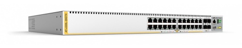 Switch Allied Telesis Gigabit Ethernet X530L-28GTX-10, 24 Puertos 10/100/1000Mbps + 4 Puertos SFP, 128Gbit/s, 16.000 Entradas - Administrable 