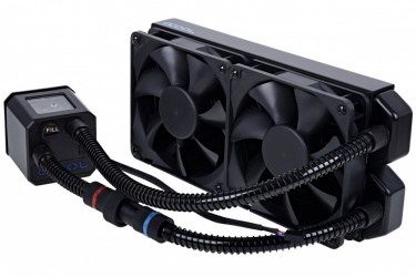 Alphacool Eisbaer 240 Enfriamiento Liquido para CPU, 2x 120mm, Negro 