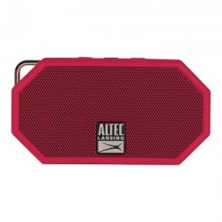 Altec Lansing Bocina Portátil Mini H20 3, Bluetooth, Inalámbrico, Rojo - Resistente al Agua 