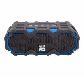Altec Lansing Bocina Portátil Mini LifeJacket Jolt, Bluetooth, Inalámbrico, Negro/Azul - Resistente al Agua 