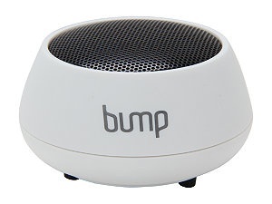 Aluratek Bocina Portátil BUMP, Bluetooth, Inalámbrico, 3W RMS, USB, Blanco 