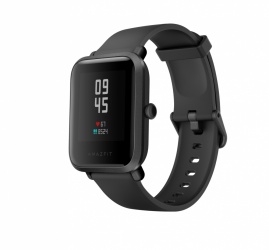 Amazfit Smartwatch Bip S Lite, Touch, Bluetooth 5.0, Android/iOS, Negro - Resistente al Agua 