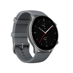 Amazfit Smartwatch GTR 2e, Touch, Bluetooth 5.0, Android 5.0/iOS 10.0, Gris - Resistente al Agua 