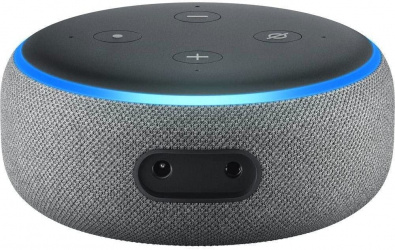 Amazon Echo Dot Asistente de Voz 3ra Generación, Inalámbrico, WiFi, Bluetooth, Gris 