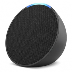 Amazon Echo Pop Asistente de Voz 1ra Generación, Inalámbrico, Wi-Fi, Carbón 