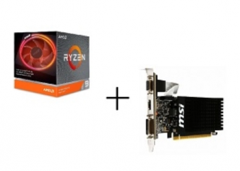 Procesador AMD Ryzen 9 3950X, S-AM4, 3.50GHz, 16-Core, 64MB L3 Cache — incluye Tarjeta de Video MSI NVIDIA GeForce GT 710 