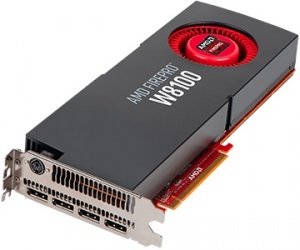 Tarjeta de Video AMD FirePro W8100, 8GB 512-bit GDDR5, PCI Express x16 3.0 