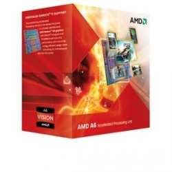 Procesador AMD A6-3650, FM1 uPGA, 2.60GHz, 1MB L1 Cache 