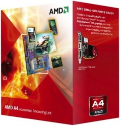 Procesador AMD A4-5300, S-FM2, 3.40GHz, Dual-Core, 1MB L2 Cache (2da. Generación) 
